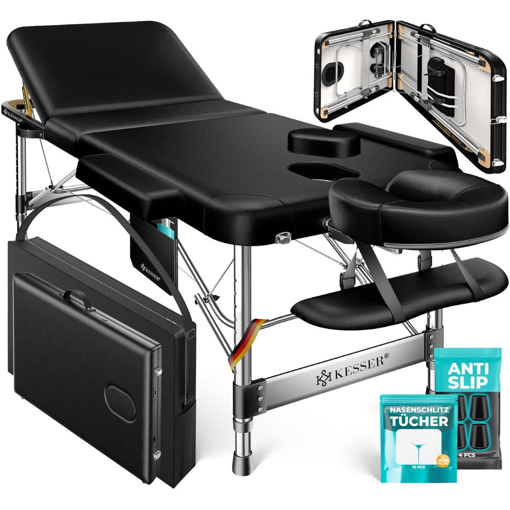 KESSER Mobilt Massagebord 3 Zoner